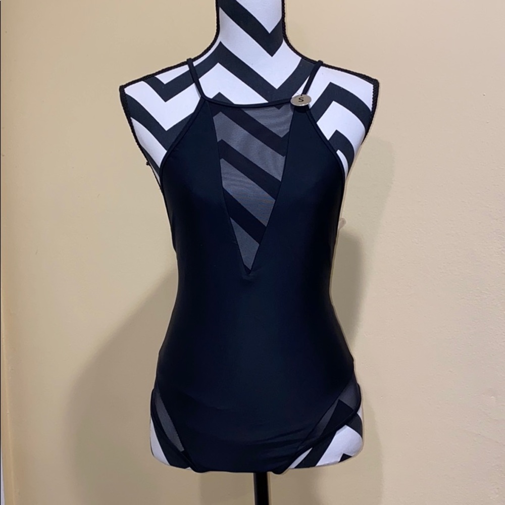 Black One Piece Swimsuit